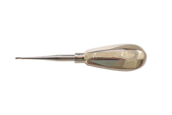 Veterinary Dental Instruments Winged Luxator Elevator 1.5 mm - Short Handle