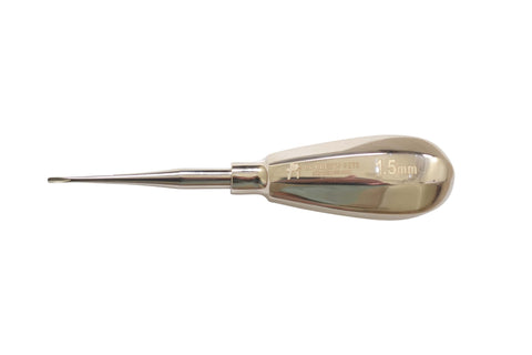 Veterinary Dental Instruments Winged Luxator Elevator 1.5 mm - Short Handle