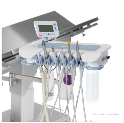 iM3 professional dental unit Tara Arm complete system with table mount for veterinary dental practice