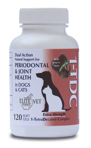 Veterinary Dental 1-TDC Periodontal and Joint Health 120 soft gels 1