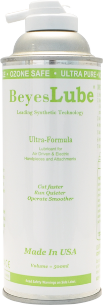 Veterinary Dental BeyesLUBE Aerosol Lubricant, For Turbines & Electric Handpieces, 500ml