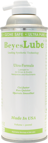 Veterinary Dental BeyesLUBE Aerosol Lubricant, For Turbines & Electric Handpieces, 500ml