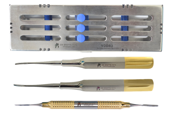 Veterinary Dental Instruments Deciduous Canine Extraction Set