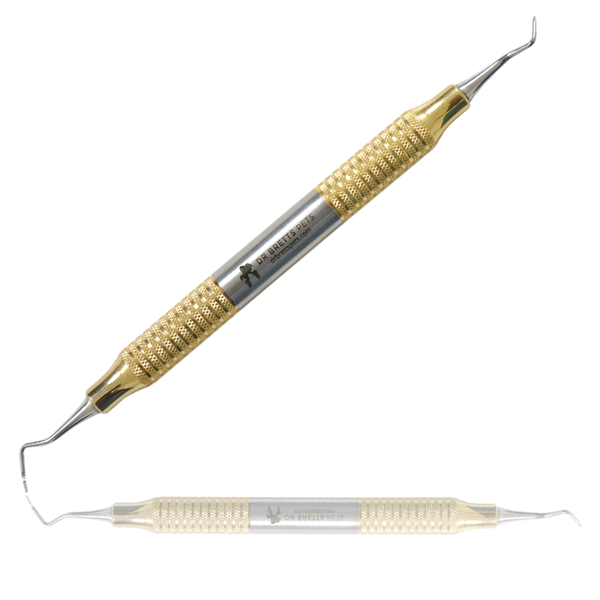 Veterinary Dental Instruments Gracey Curette, Size 5/6 Colored Shaft