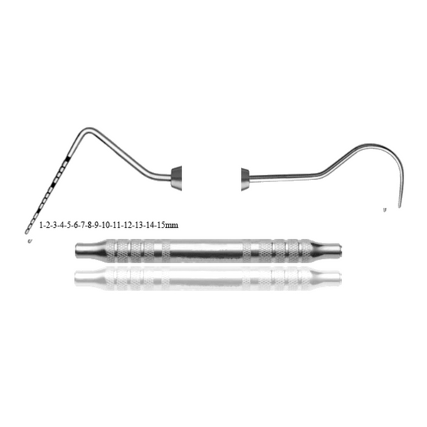 Dental Probe Explorer #23 - Stainless Steel Dental And Veterinary Instrument