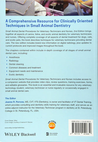 Small Animal Dental Procedures for Veterinary Technicians and Nurses