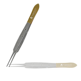 Veterinary Dental Instruments Adson Tissue Forceps, Fenestrated Handle, 4 3/4", 1x2 teeth