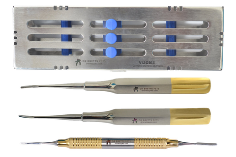 Veterinary Dental Instruments Deciduous Canine Extraction Set. - Dr Bretts Pets